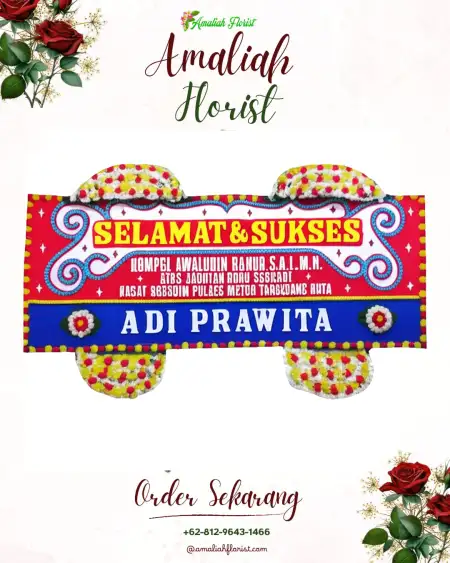 Papan Bunga Ucapan Selamat Sumberjeruk